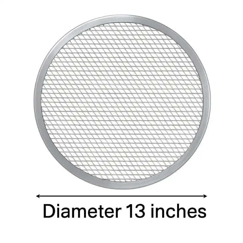 Aluminum Pizza Mesh Screen – Round Baking Tray (Multiple Sizes)
