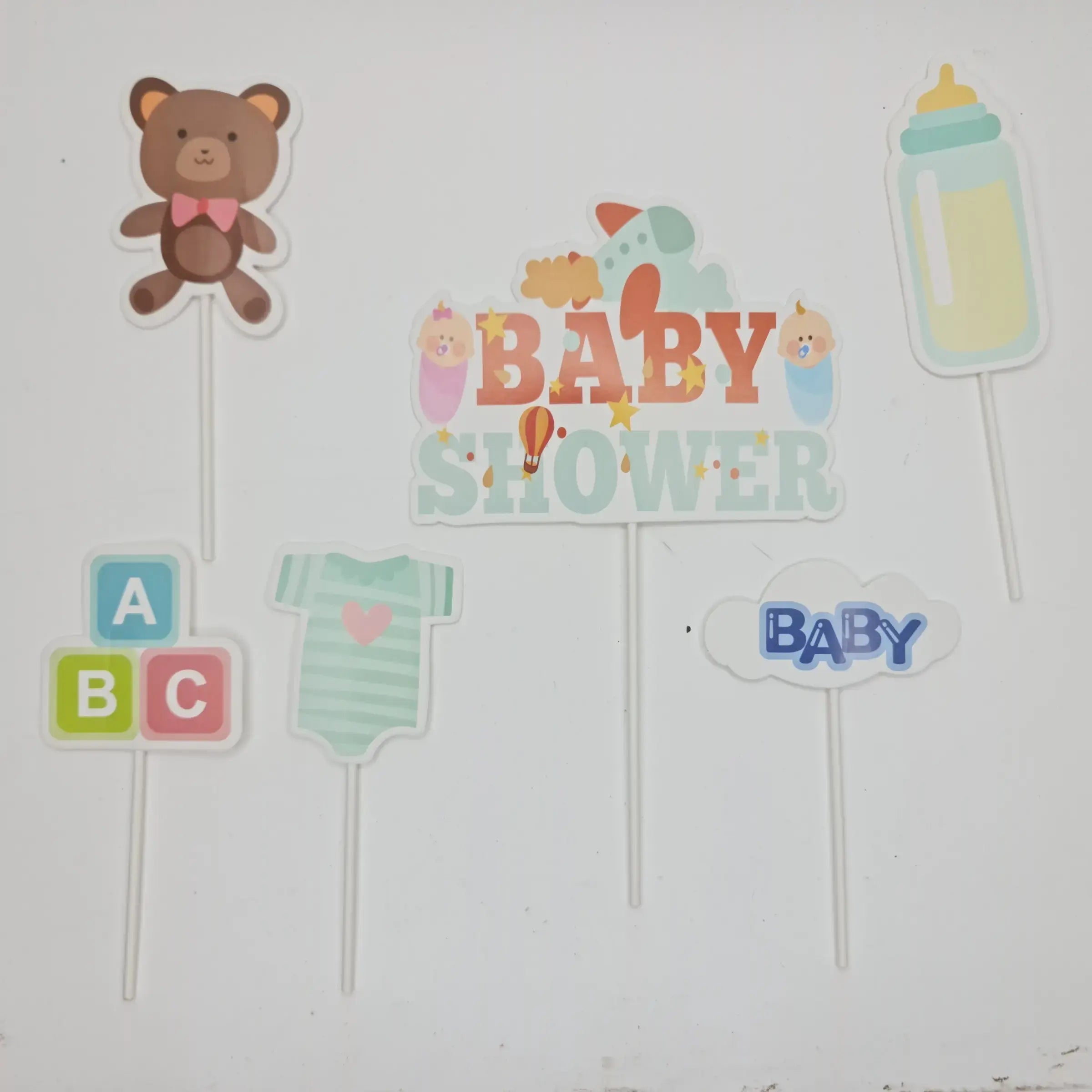 Paper Cartoon Themed Cake Topper (Multiple Designs) TPR005
