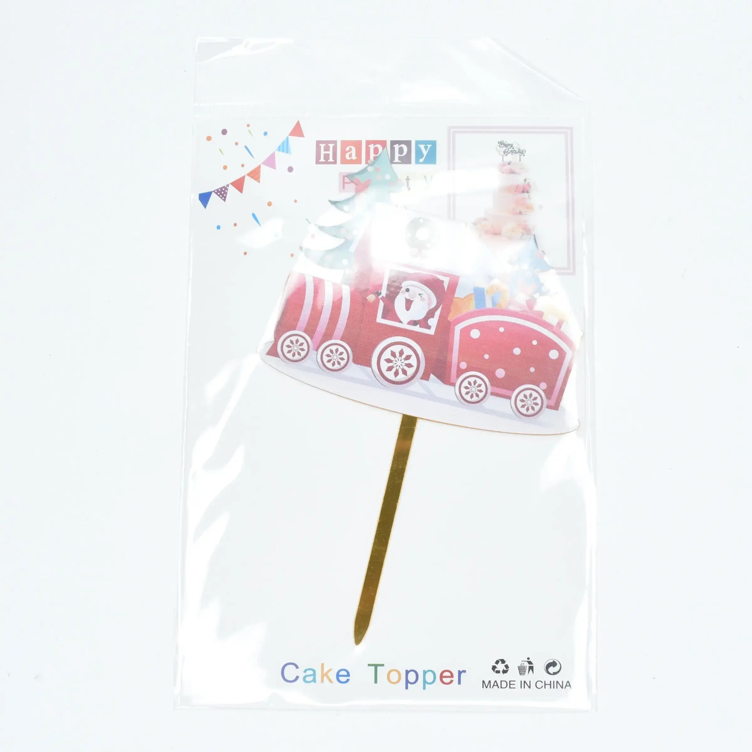 Christmas Themed Cake Topper Design 12  TPR179