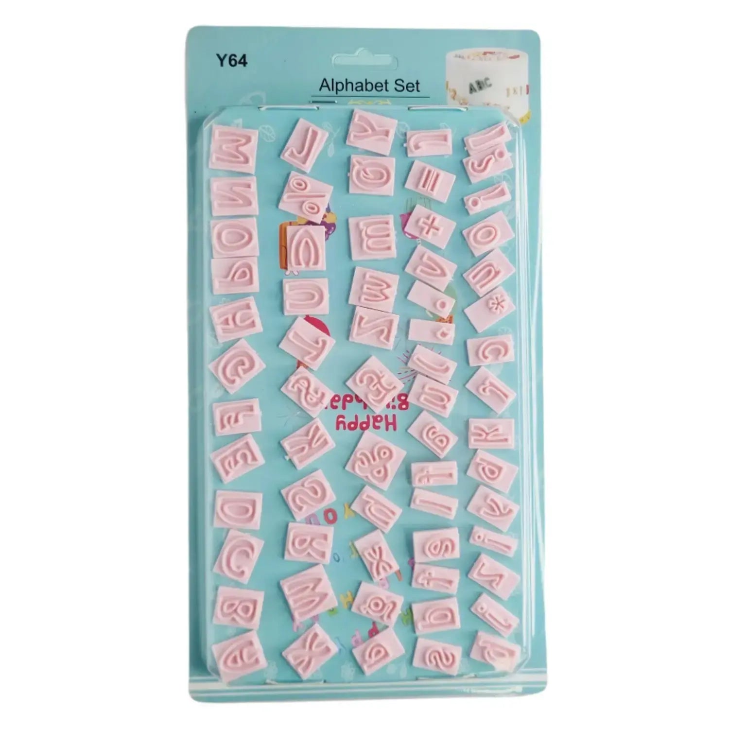 64 in 1 Create Your Own Message Fondant Cutter  CT125