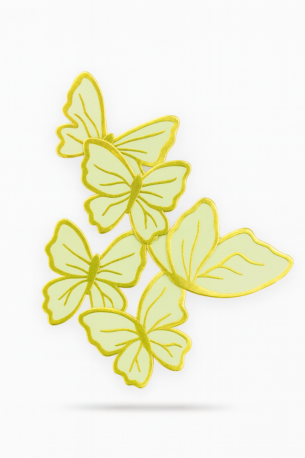 Cutout Butterfly Cake Topper TPR222