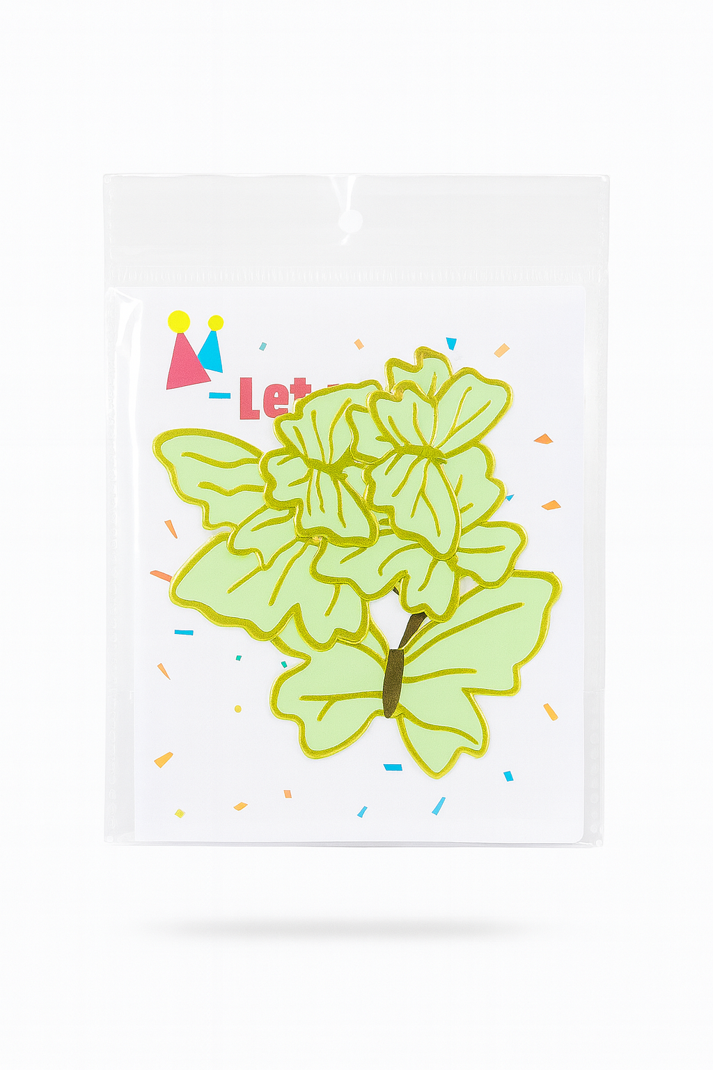 Cutout Butterfly Cake Topper TPR222