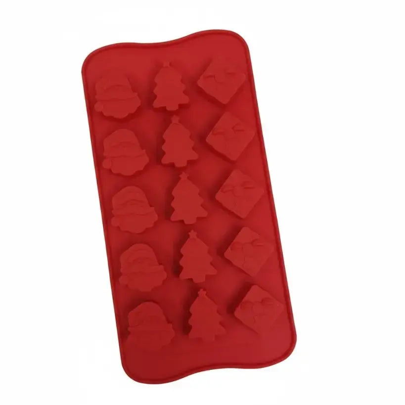 Christmas Theme Silicone Chocolate Mold – CM232