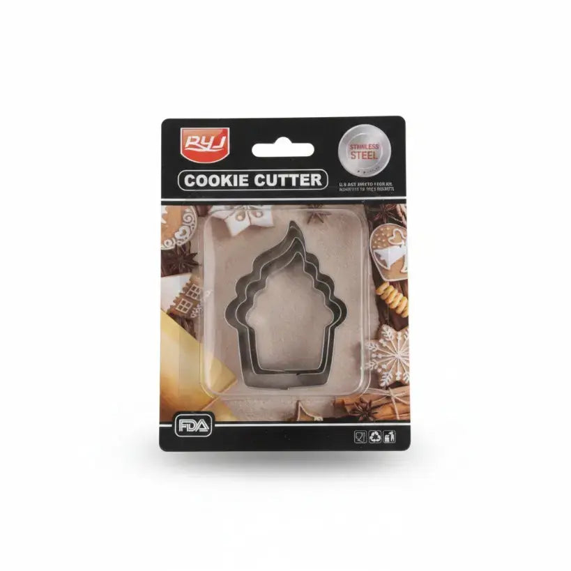 CT093 Stainless Steel Cupcake Cookie Cutter