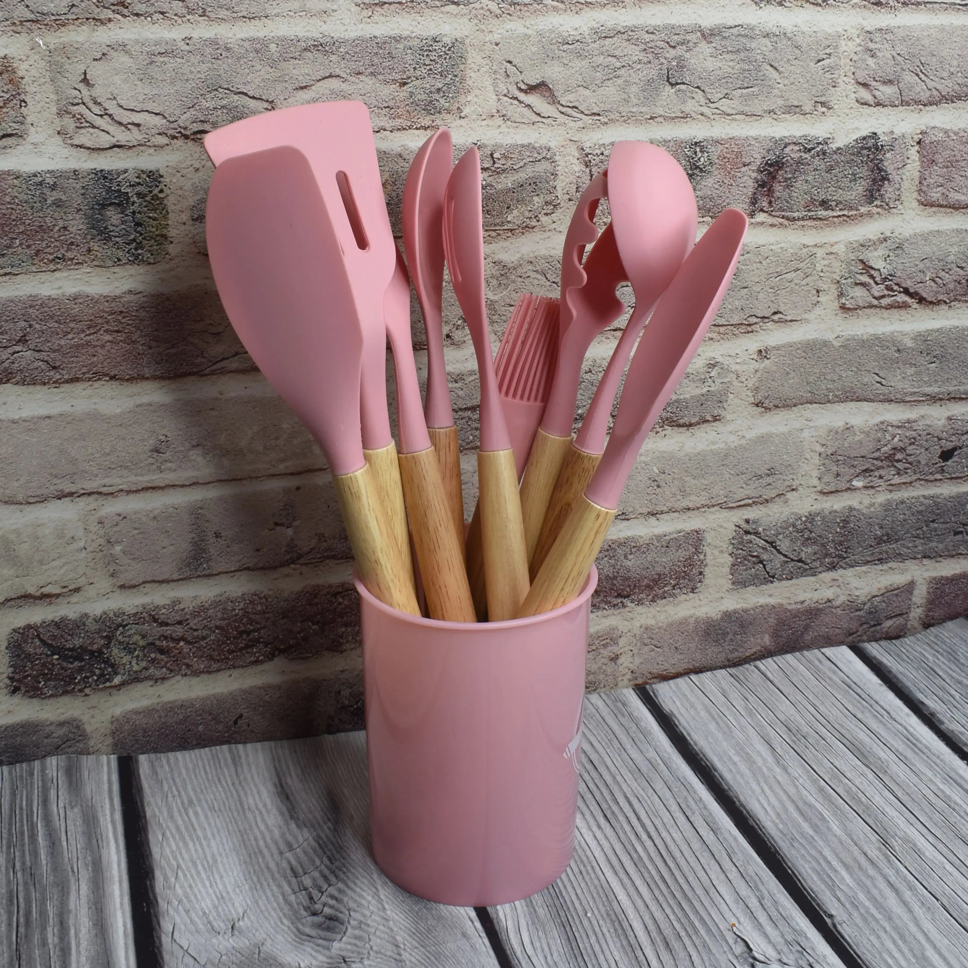 10 Pcs Silicone Kitchen Utensil Set Cooking BT177