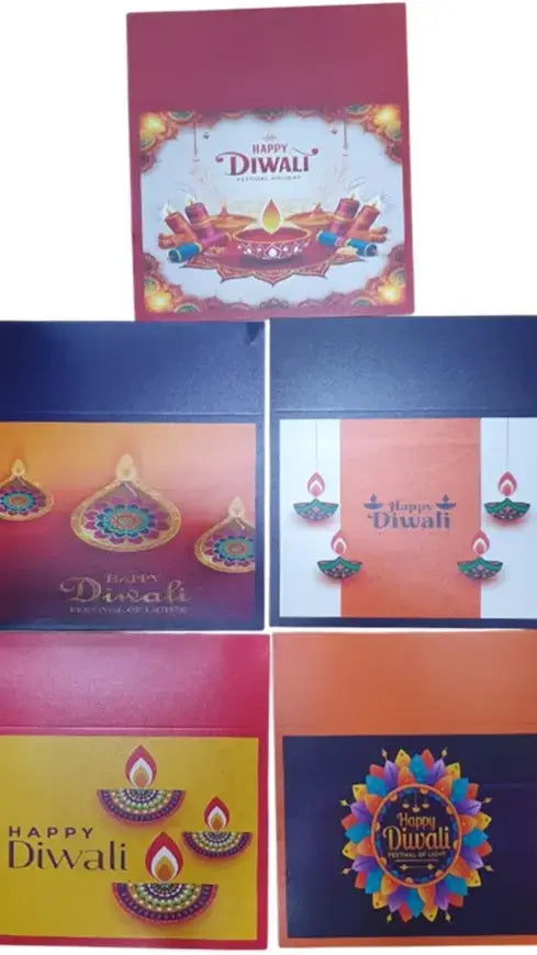 Small Diwali Hamper Boxes – 7 x 7 x 3 Inches | Pack of 10 | CB034