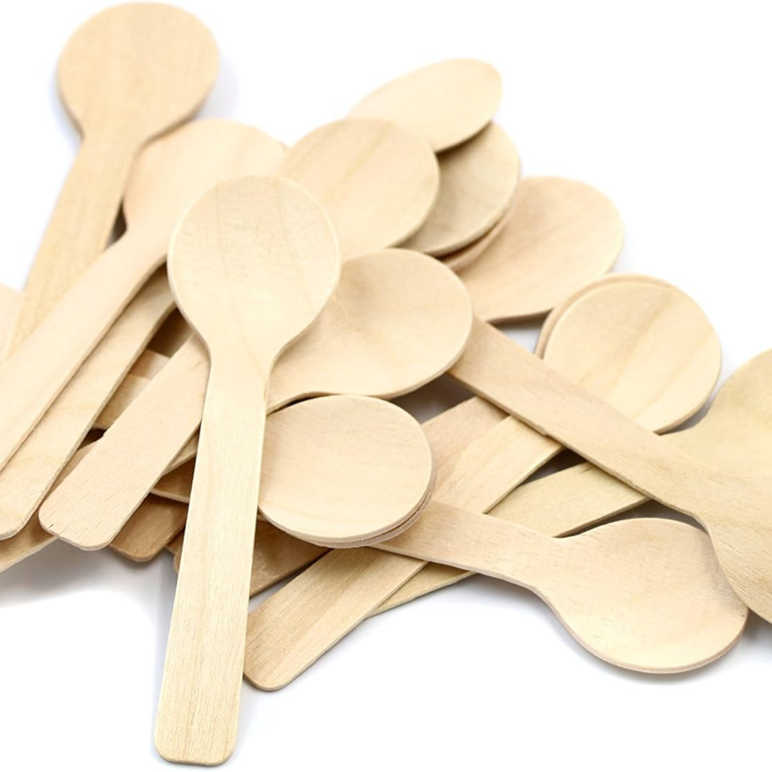 Wooden Spoon 100 Piece Pack 140mm BPP014
