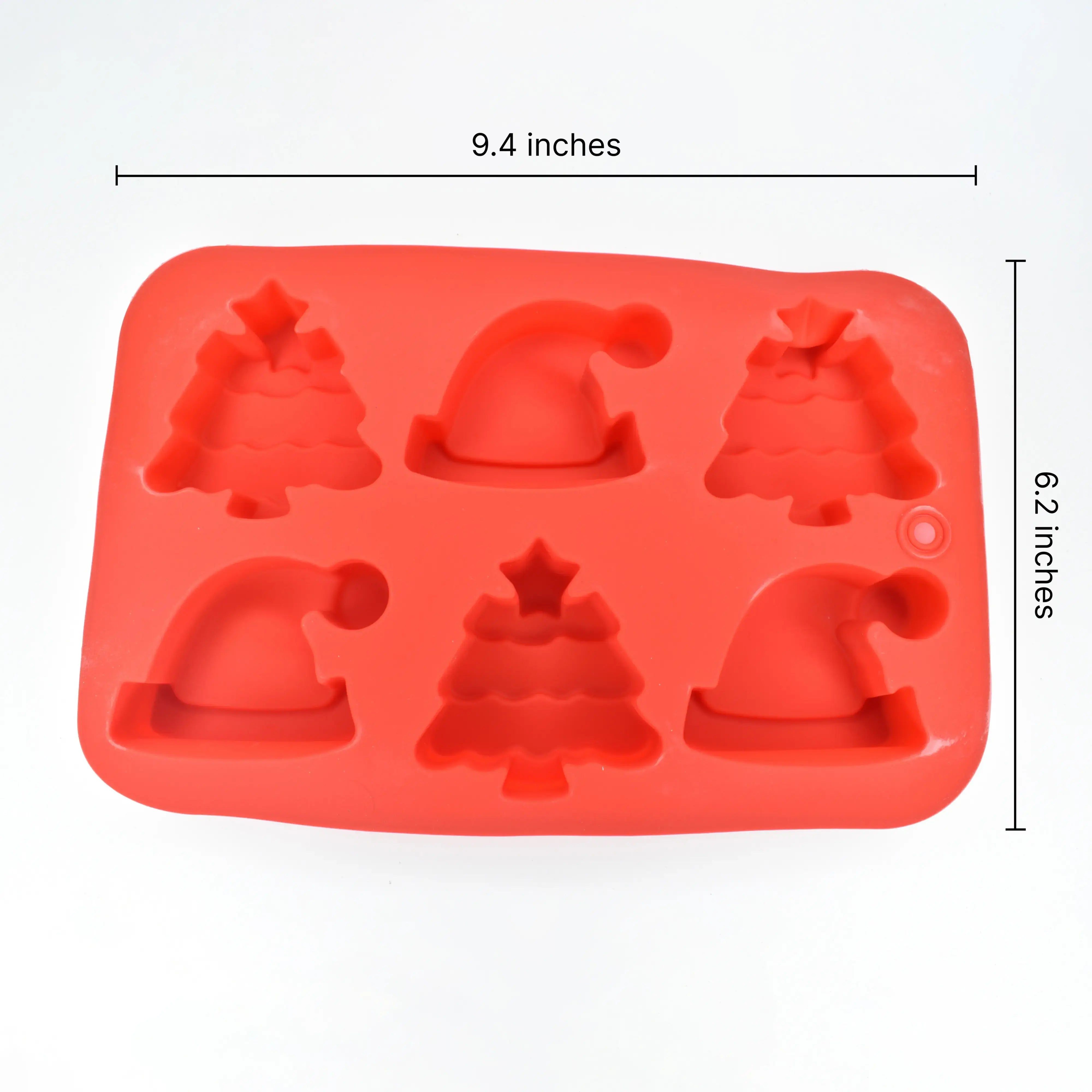 Christmas Chocolate Mold Design 3 Red CM010