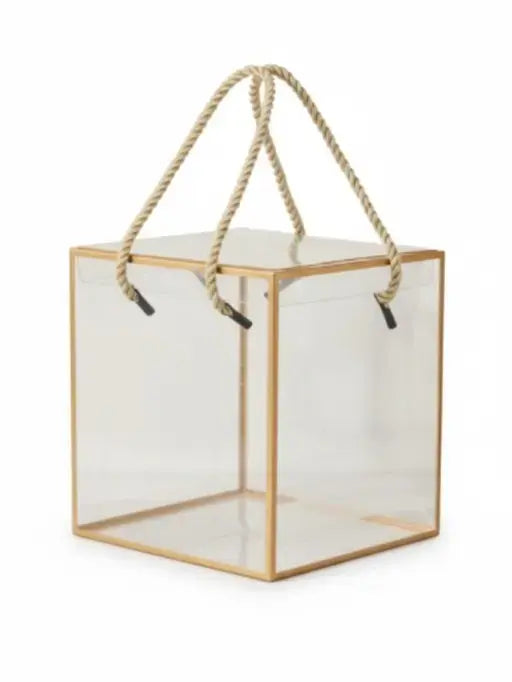 BT295B Big Square Hamper Bag Clear Display Box
