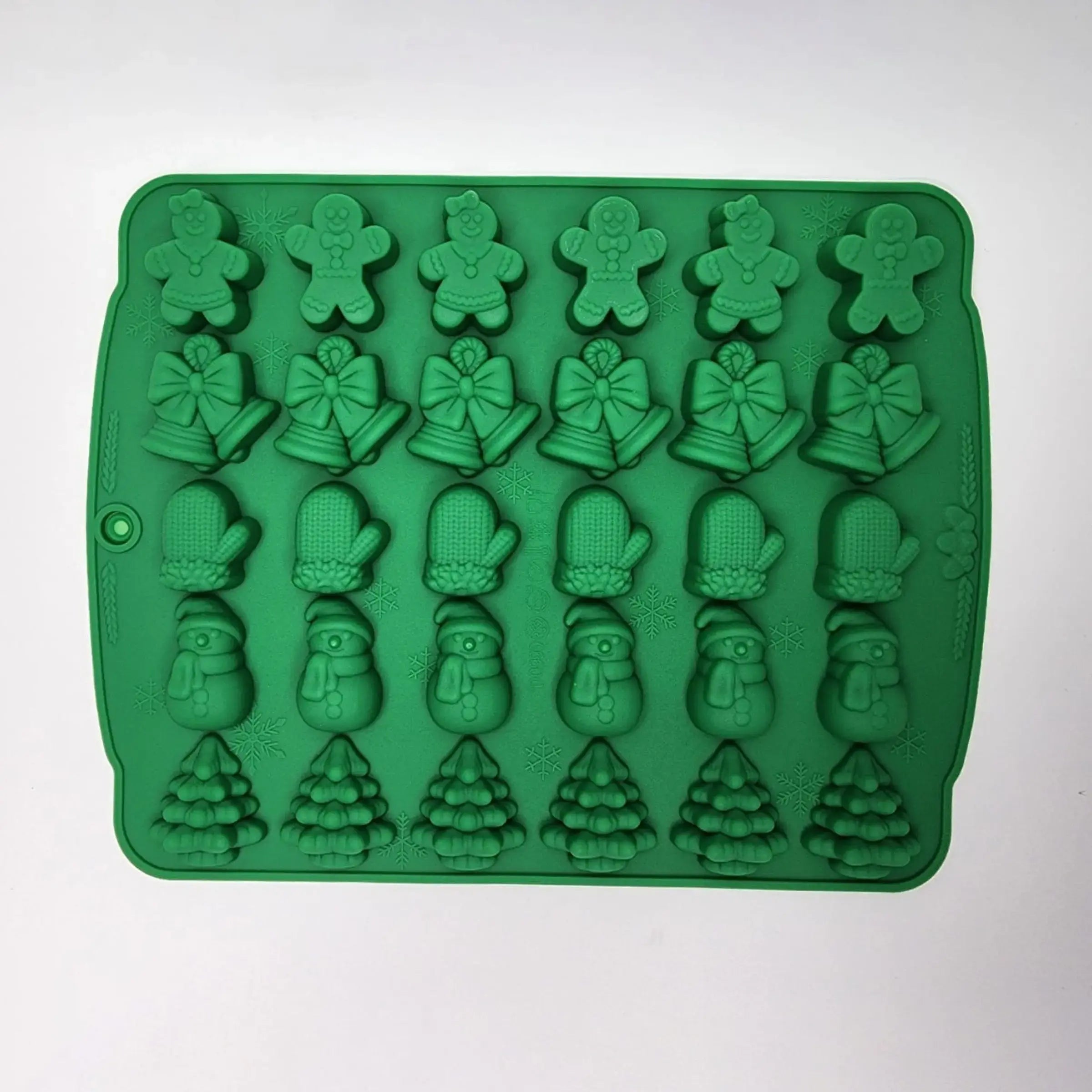 Christmas Chocolate Mold Design 5 Red CM155