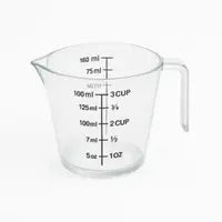 150 & 300 ml Measuring Acrylic Jug – Transparent Measuring Cup for Baking & Cooking BT246